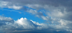 blue-cloud sky