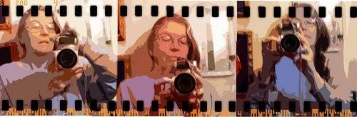 daypix selfportrait holga 35mm