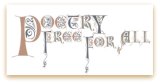 Poetry Free For All - a poetry forum