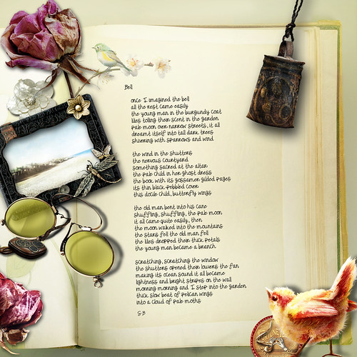 Fantasy, for a challenge at Scrapbookgraphics
