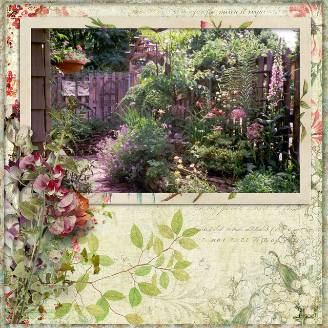 WHEN MY GARDEN WAS HAPPY